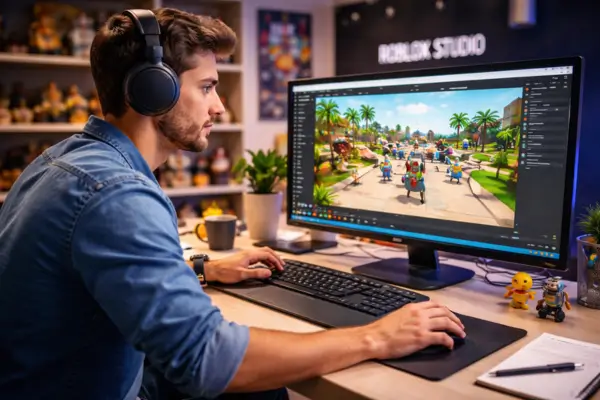 how to create games on Roblox